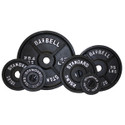 USA Sports Black Cast Iron Olympic Plates