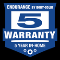 Body-Solid Endurance In-Home 5 Year Warranty