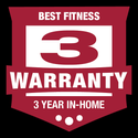 Body-Solid Best Fitness 3-Year In-Home Warranty